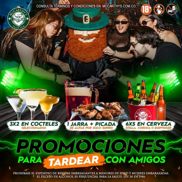 Mcarties para tardear